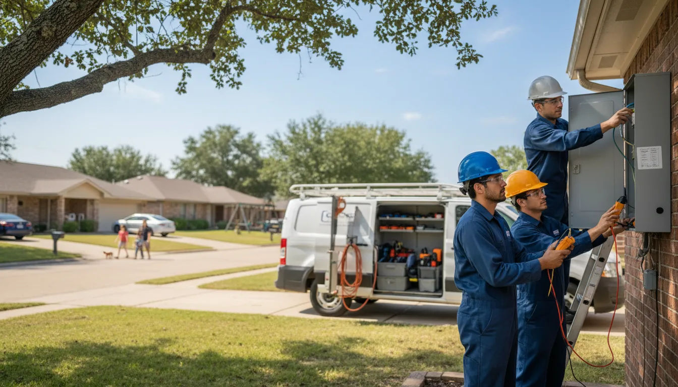 Certified electrician providing emergency electrical services in Solomon, KS